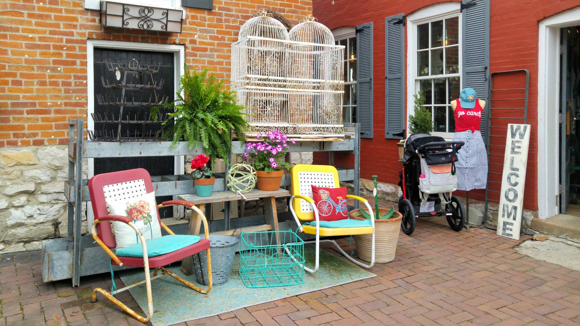 Straßenszene der Altstadt von St. Charles